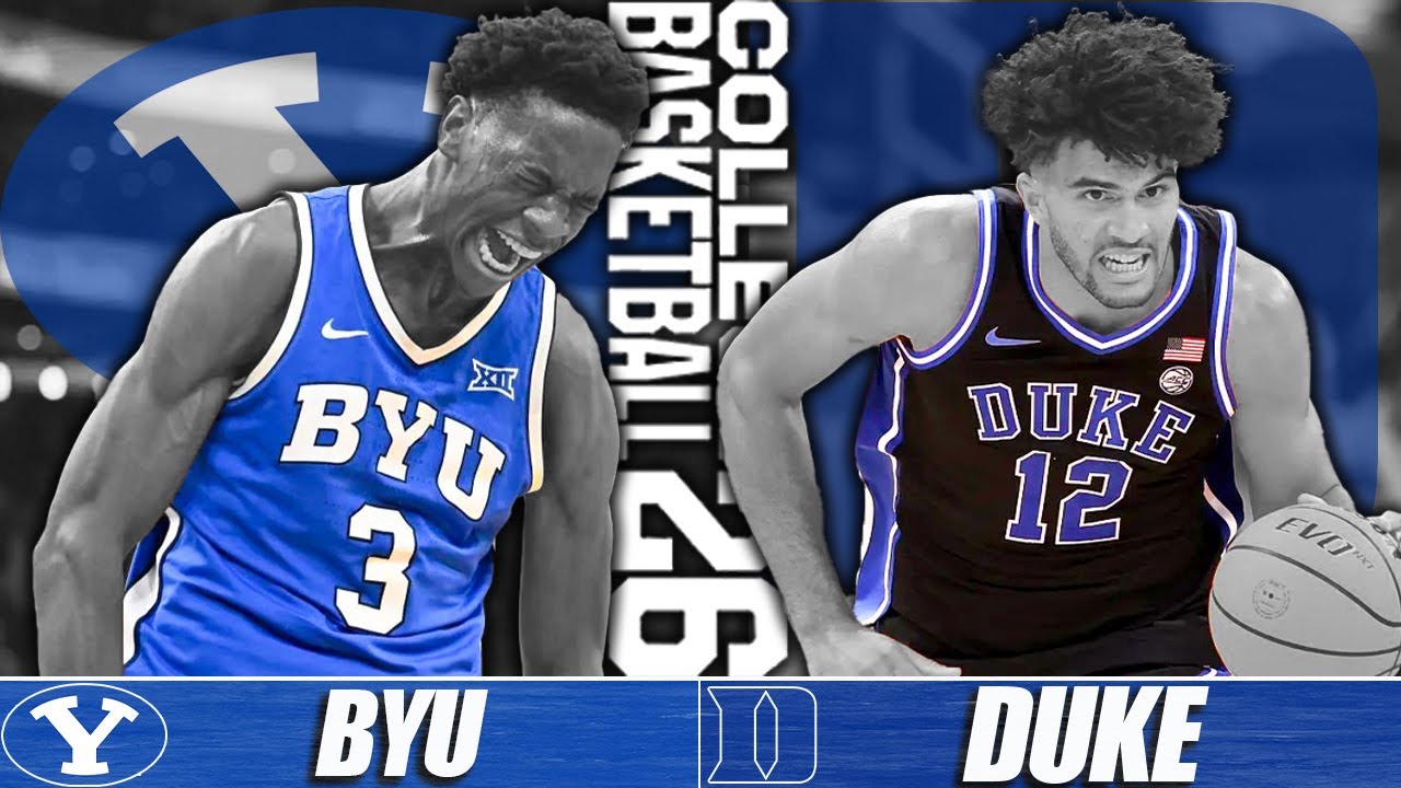 BYU vs Duke | College Basketball 26 | PS5 Gameplay