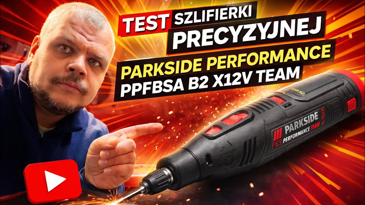 TA SZLIFIERKA PRECYZYJNA Z PARKSIDE MNIE ZASKOCZYŁA 😲 | PPFBSA B2 X12V Team TEST