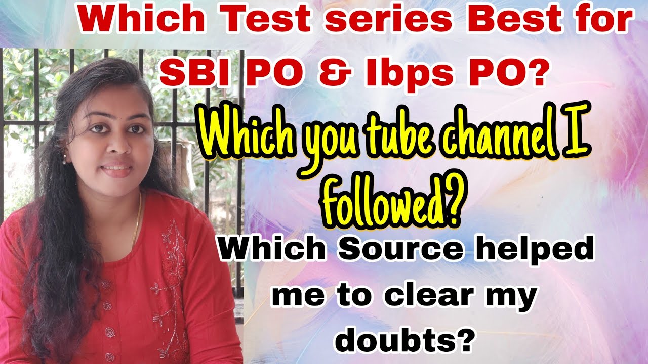 🧐For SBI, IBPS exams I followed these test series and You tube channels👩&zwj;💻 #ibps #rrb #exam #tips