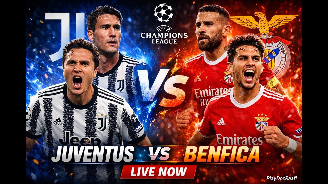 Juventus v Benfica UEFA Champions League League Phase EA SPORTS FC 26 #EASportsFC26 #shorts