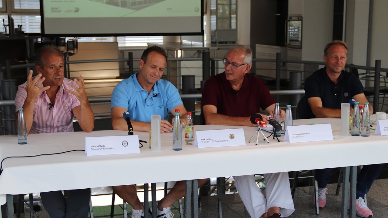 Roland Seitz, Dirk Lottner und J&uuml;rgen Luginger vor dem Saisonstart 18/19 im Interview