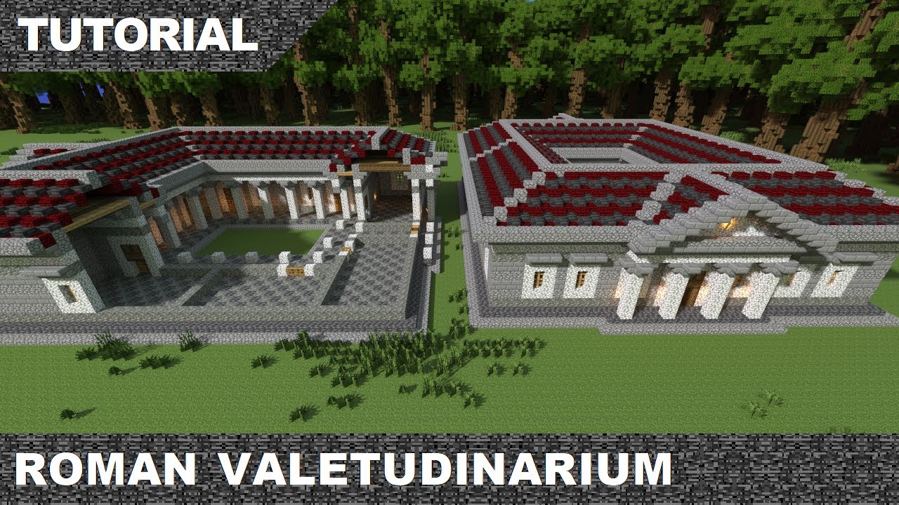 Minecraft Roman Hospital Tutorial & Download