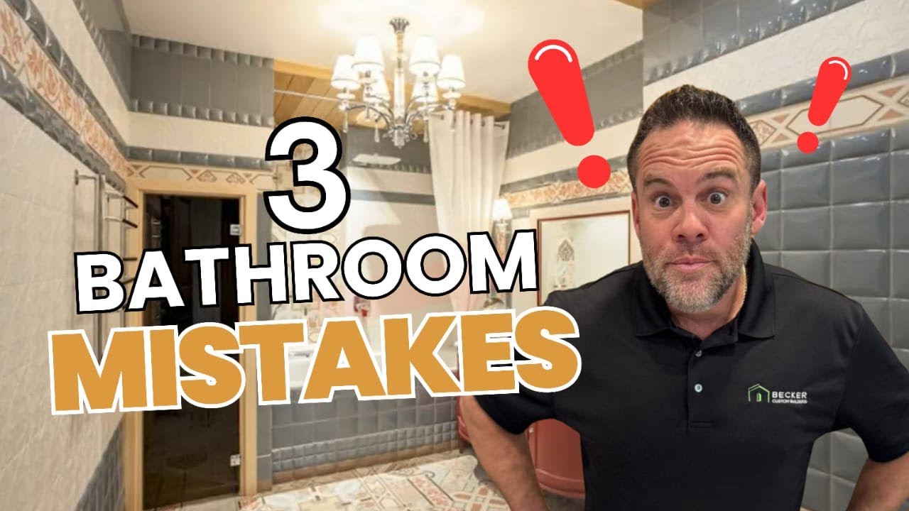 The 3 Worst Bathroom Mistakes Everyone Makes