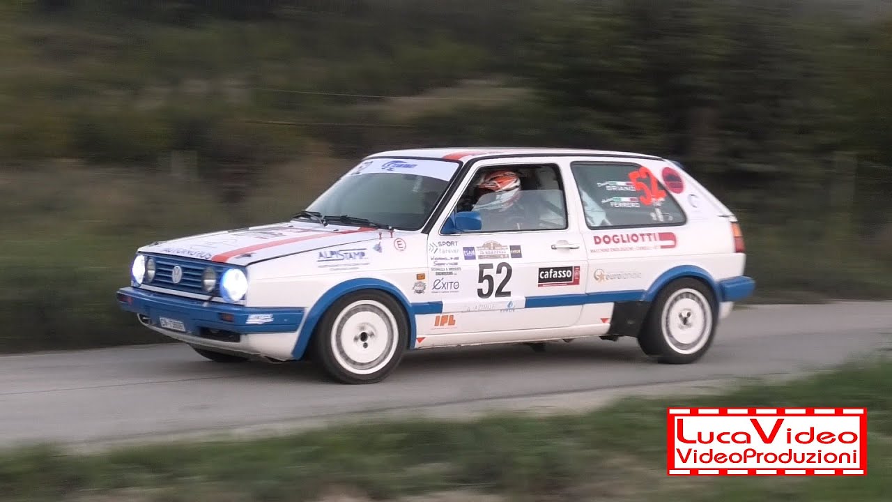 3° Rally Il Grappolo Storico 2023 Briano-Ferrero Golf GTI MK2 - Passaggi esterni