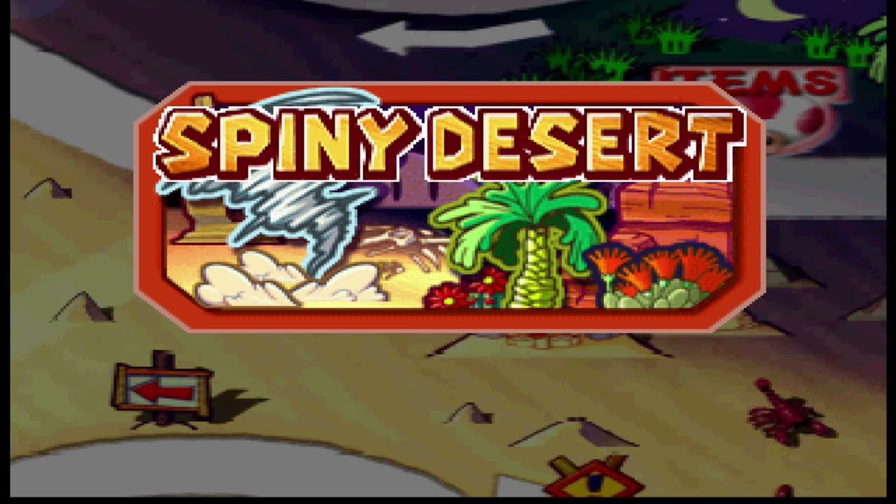 Mario Party 3 (N64) Gameplay: Spiny Desert (50 Turns)