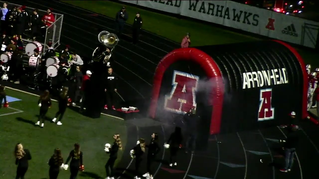 Arrowhead vs. Sussex Hamilton: Football LIVE from from Taraska Stadium on October 25, 2024