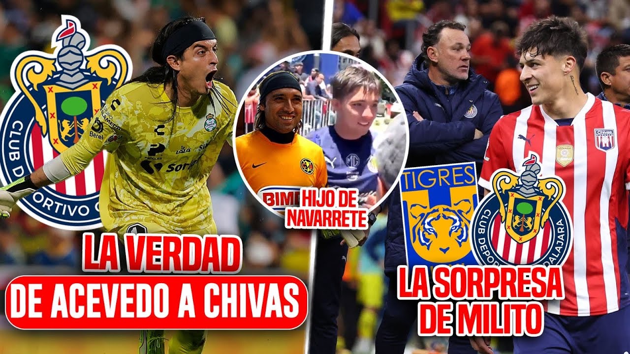 🚨Carlos Acevedo A CHIVAS? | Gran NOTICIA y Novedad en Convocatoria | Noticias Chivas 