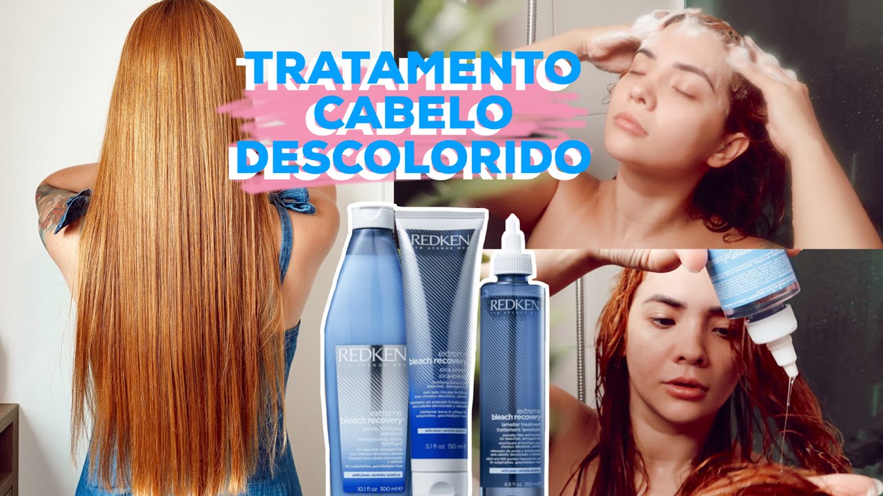 RECUPERAÇÃO CABELO DESCOLORIDO - EXTREME BLEACH RECOVERY Redken