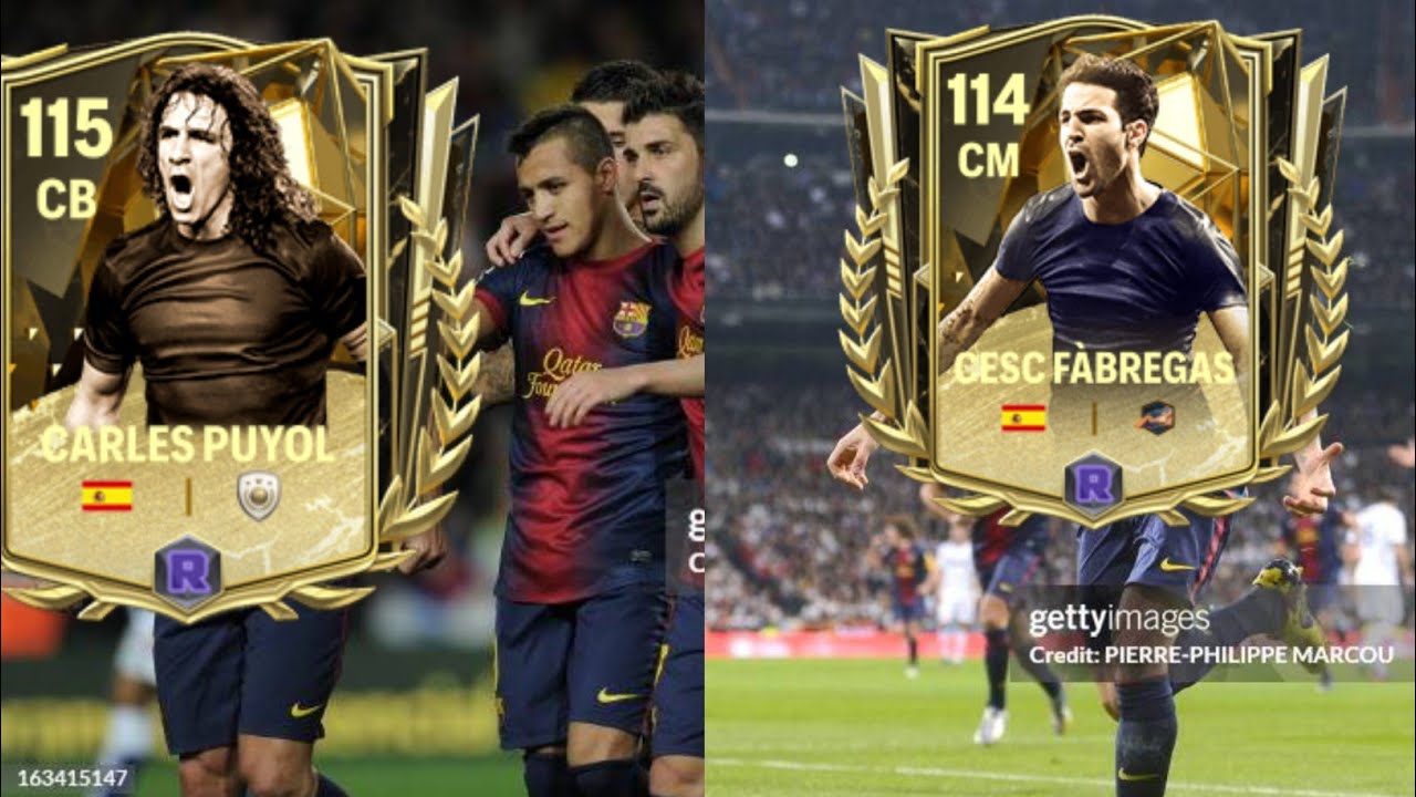Original images of Prime ICON FC Mobile cards part 4