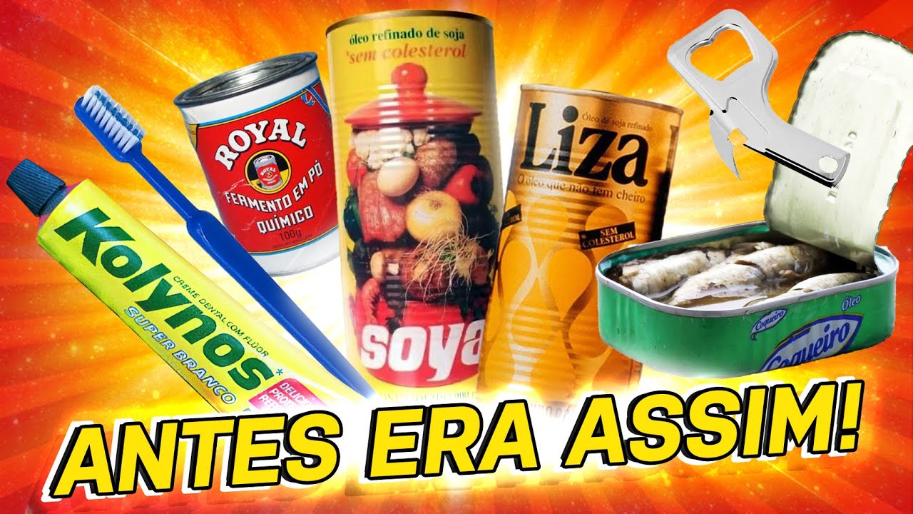 Produtos antigos que estão de cara nova!