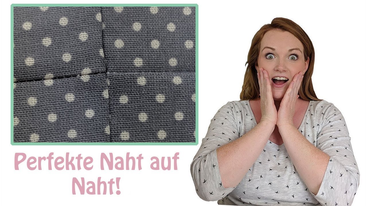 Perfekter Nahtübergang / einfacher Trick / Overlock