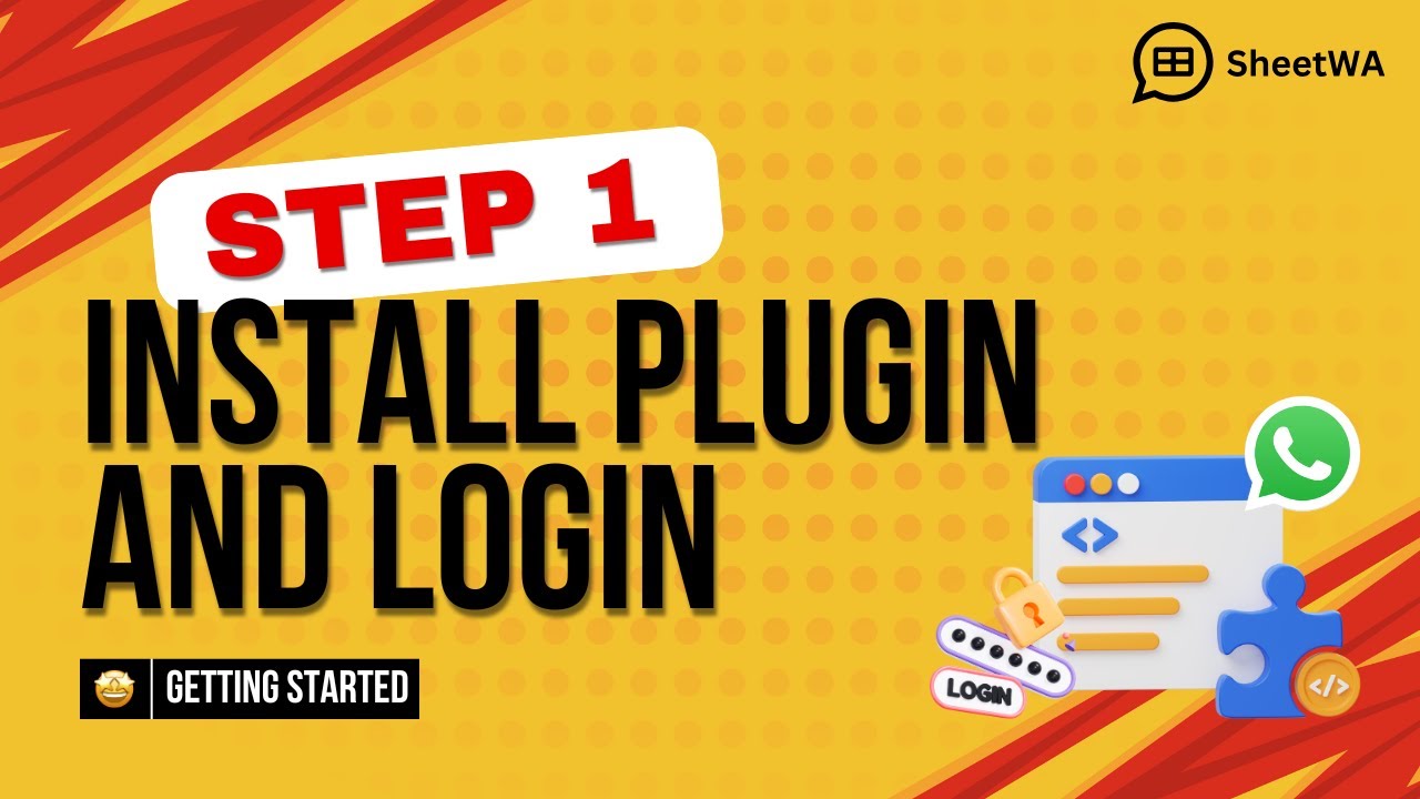 Step 1 Install & Login | WhatsApp Bulk Message Sender | WA Sender | SheetWA