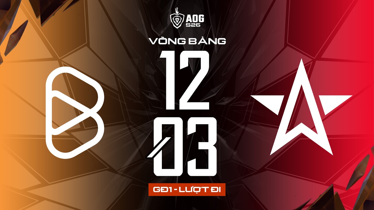 BOX GAMING vs ONE STAR ESPORTS | GIAI ĐOẠN 1 - VÒNG BẢNG | ĐTDV MÙA XUÂN 2026 (NGÀY 12/03)