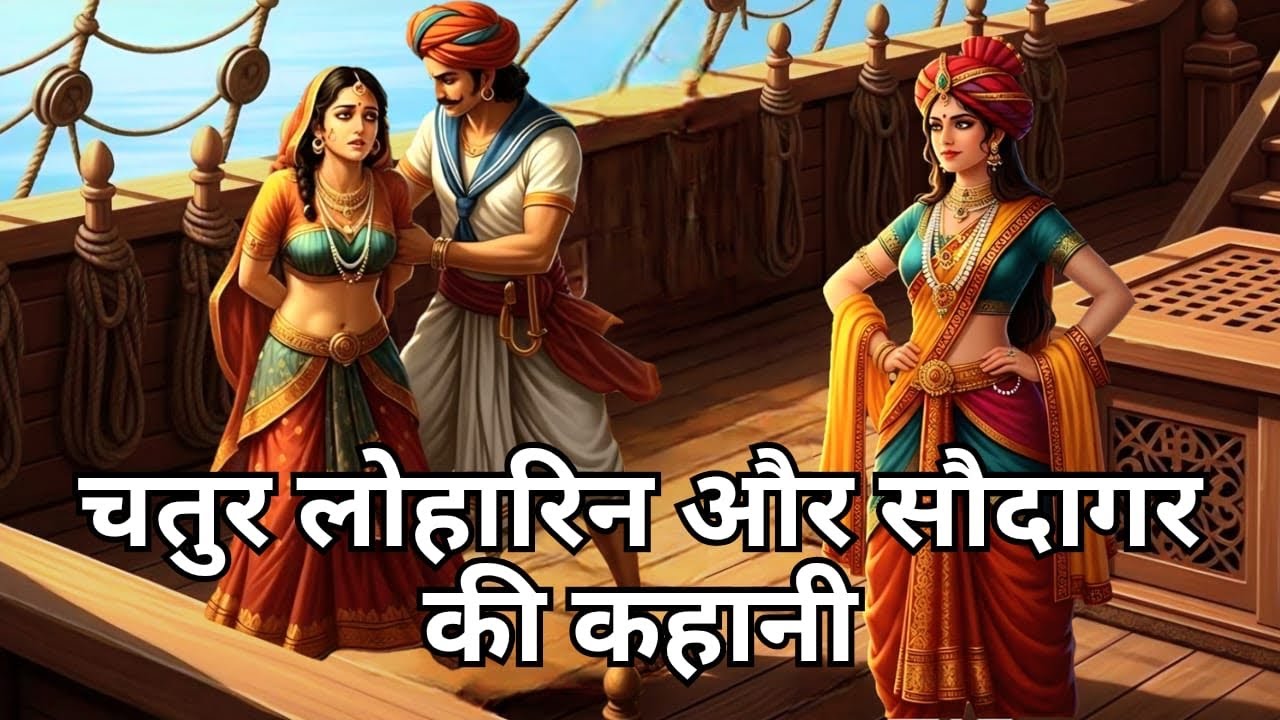 चतुर लोहारिन जिसने साहूकार की बीवी को सिखाया सबक, लाई अपने पति को छुड़ाकर | हिंदी कहानी 