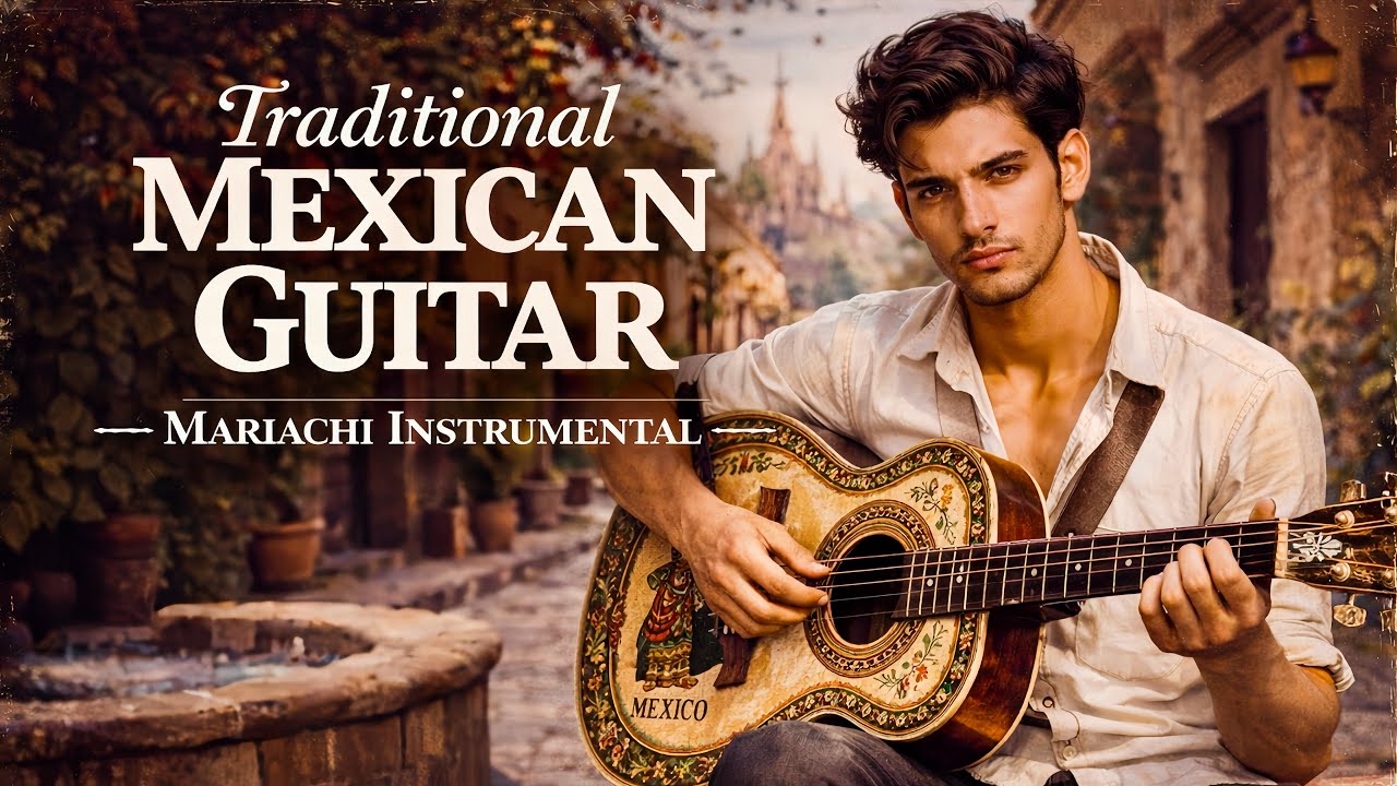  Relaxing Mexican Guitar Instrumental | Traditional & Warm Vintage Tone