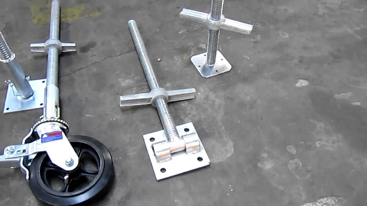 Scaffoldmart's Wheels, Level Jacks, Swivel Jacks and Base Plates