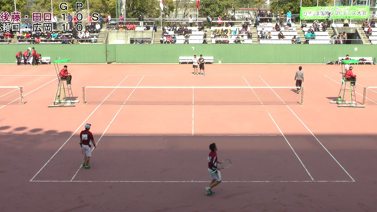 '18 アジアカップ 広島国際ソフトテニス大会 男子 準々決勝 3-3※