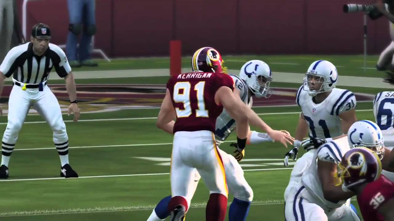 Madden NFL 13 @ E3: Raw Gameplay of RGIII & Andrew Luck - Colts @ Redskins