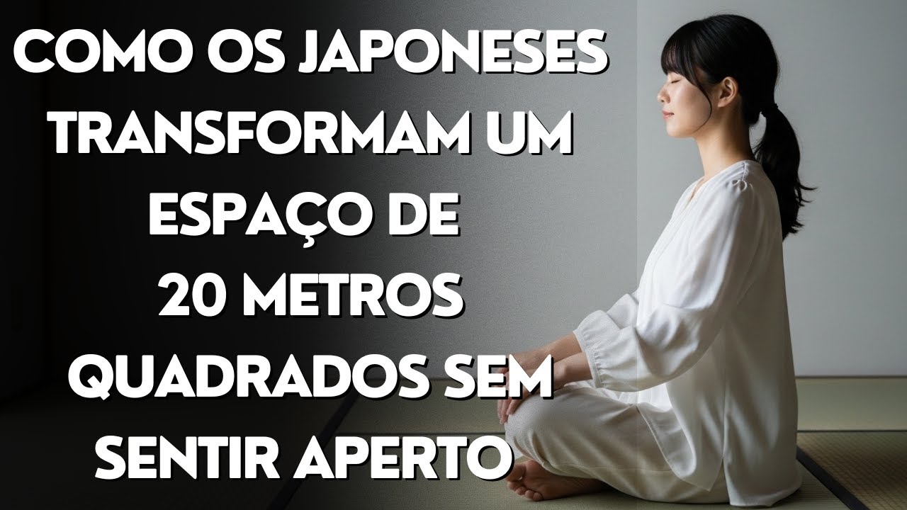 Como os japoneses transformam um espaço de 20 metros quadrados sem sentir aperto