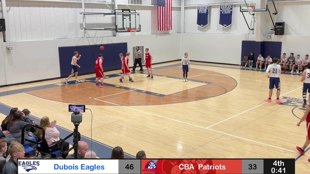 Dubois va CBA boys 2nd half