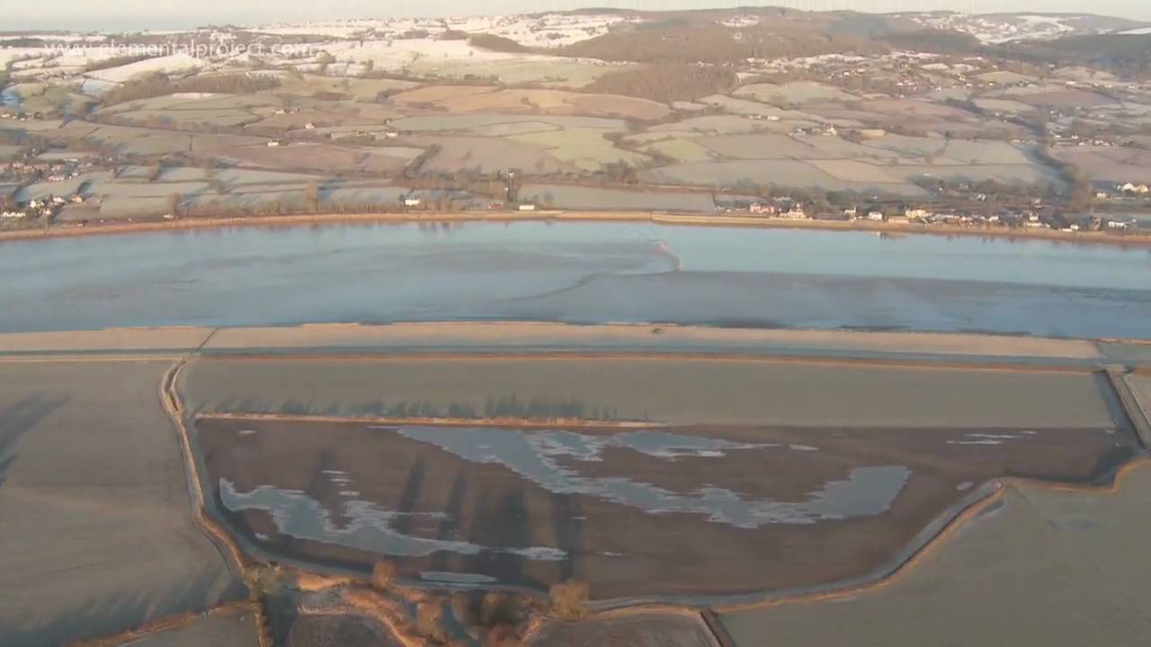 The Severn Bore from the air. Long Version