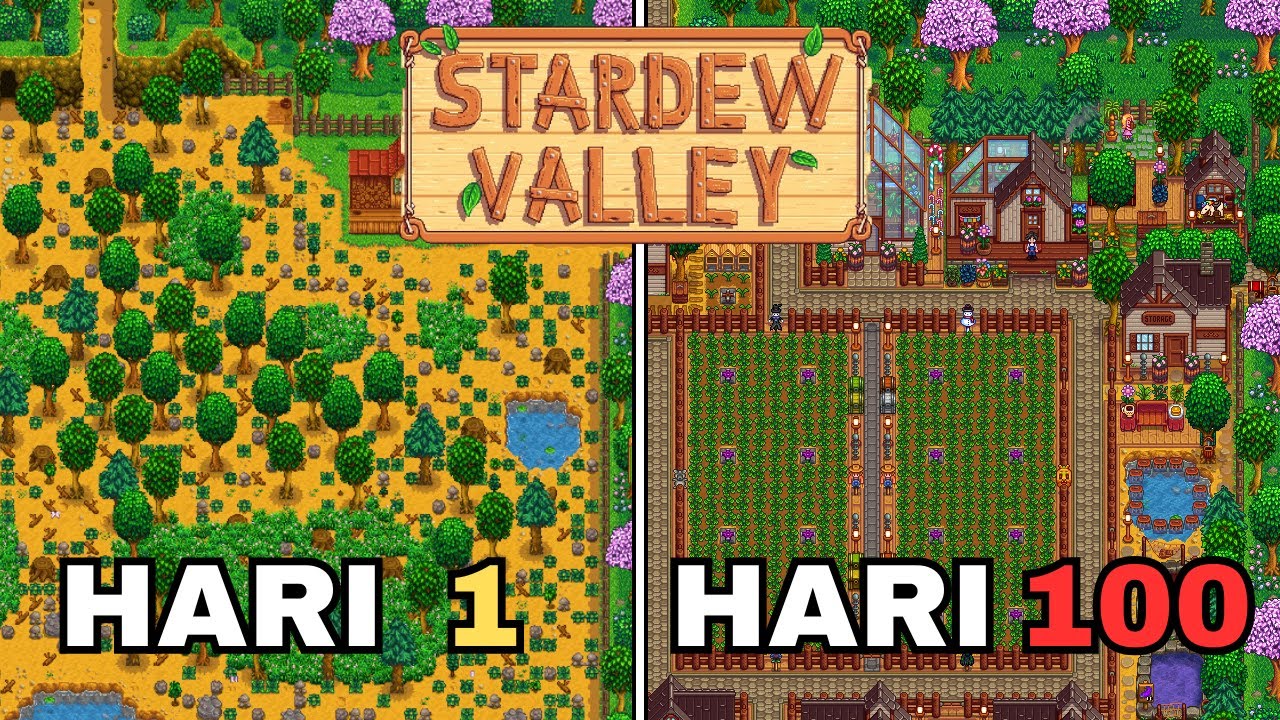100 Hari di Stardew Valley - Jadi Kaya atau Gagal Total?