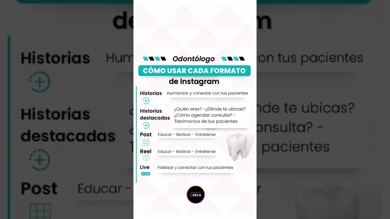 🦷 Odont&oacute;logo, Atrae Pacientes a Tu Cl&iacute;nica con Ayuda de Instagram 📸✨ &iexcl;&Uacute;salo a Tu Favor! 💡👩&zwj;⚕️🌟