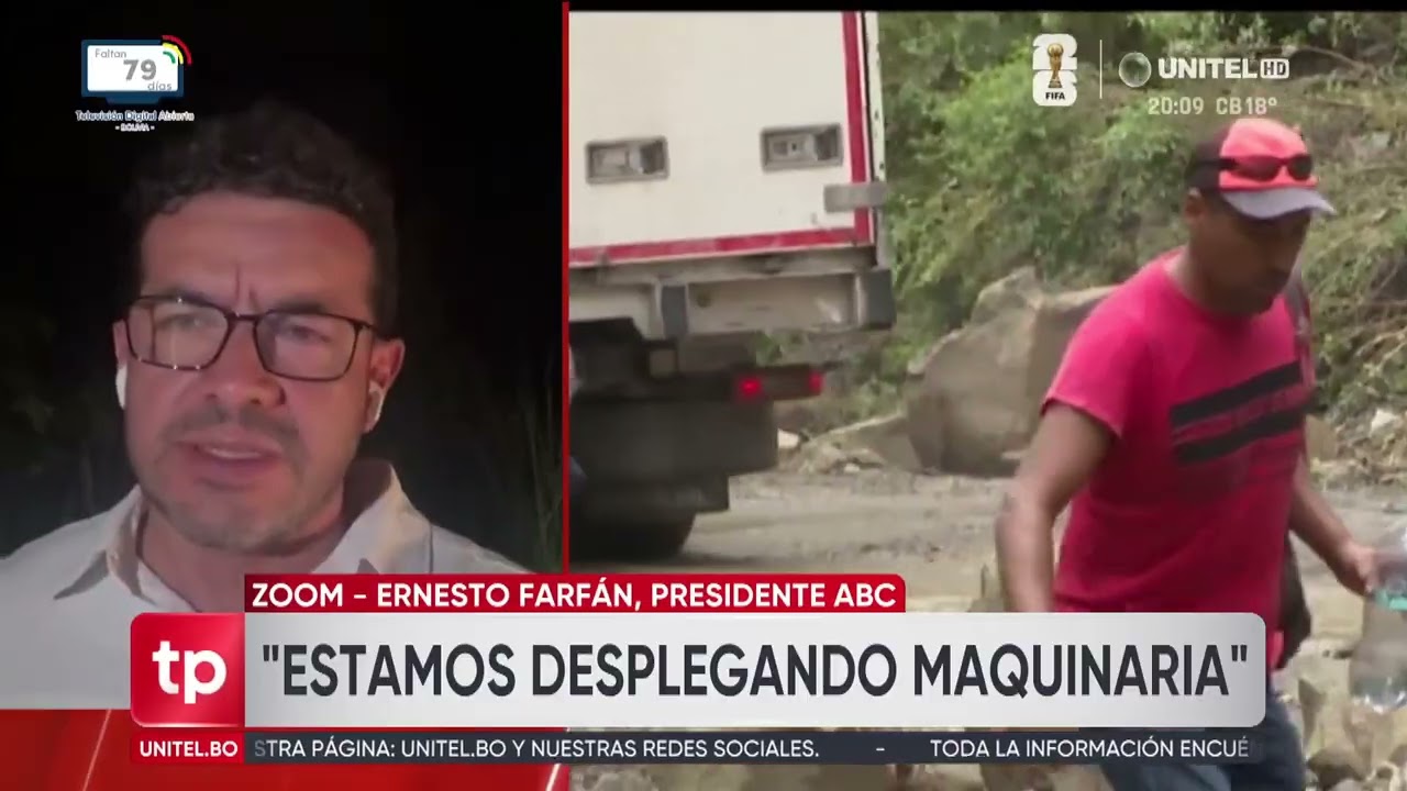 Santa Cruz: ABC reporta tres tramos carreteros cerrados por las lluvias