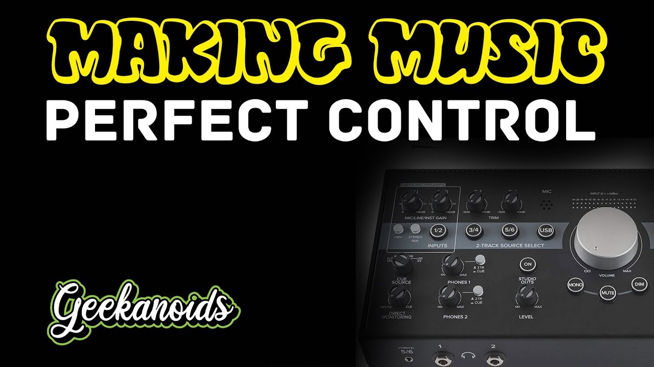 Mackie Big Knob Studio+ Review - Making Music