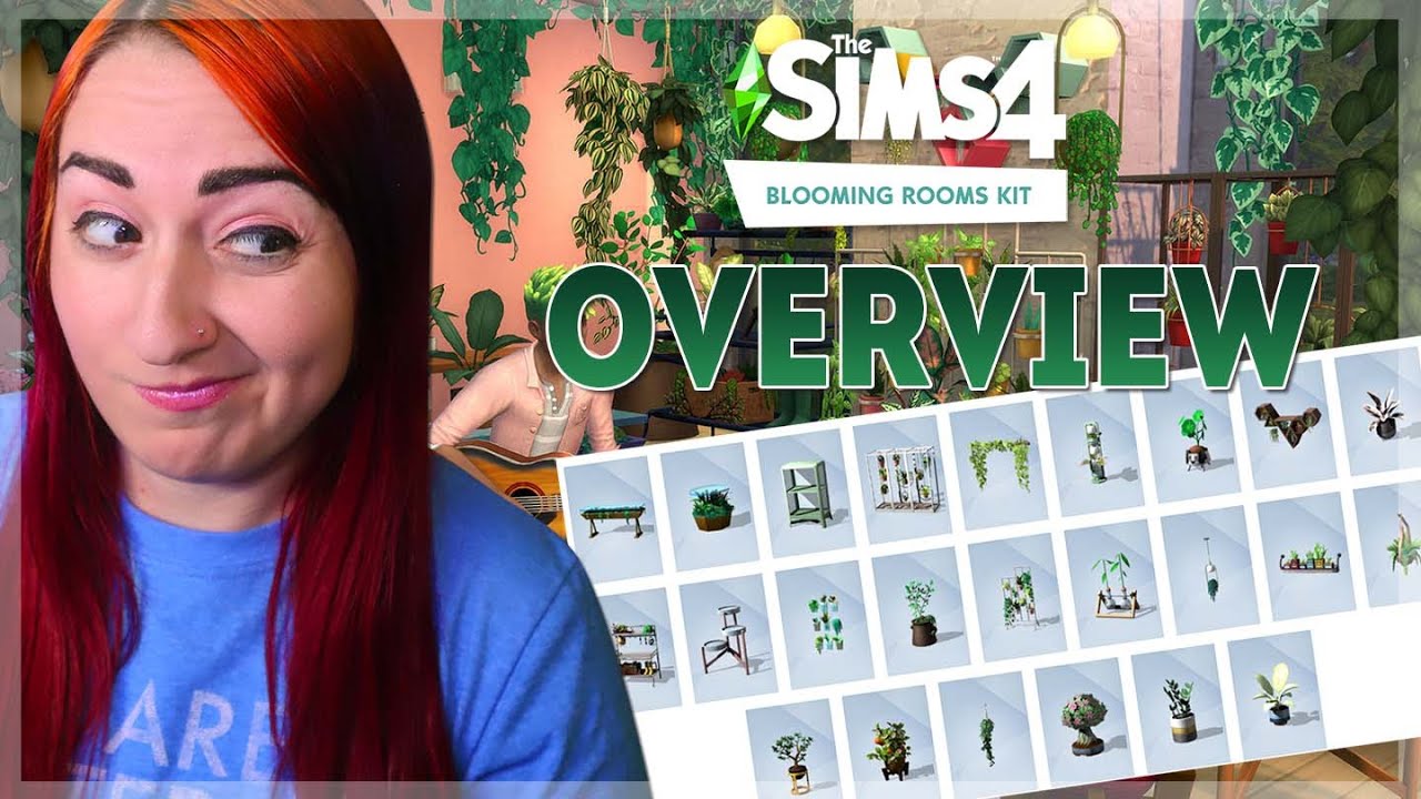🌿🌱Is This the Plant Kit We've All Waited For?! // Sims 4 Blooming Rooms Kit Overview