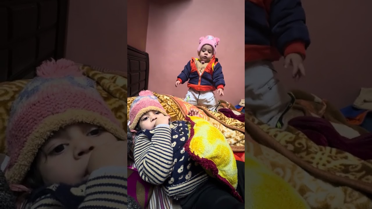 Kabootar ka khauf | kiansh pihu masti | sonia pihu vlogs #motherhood #kabootar #funny #comedy 