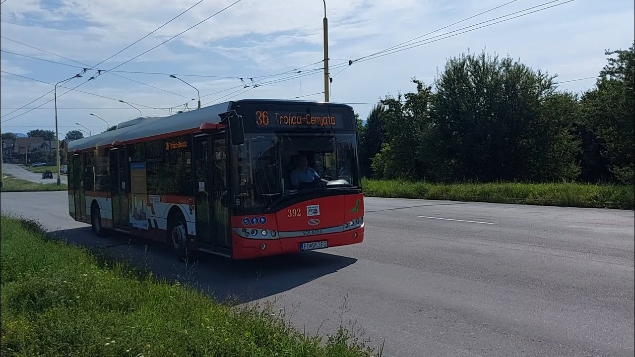 MHD Pre&scaron;ov: Solaris Urbino 12 #392 na linke 36.