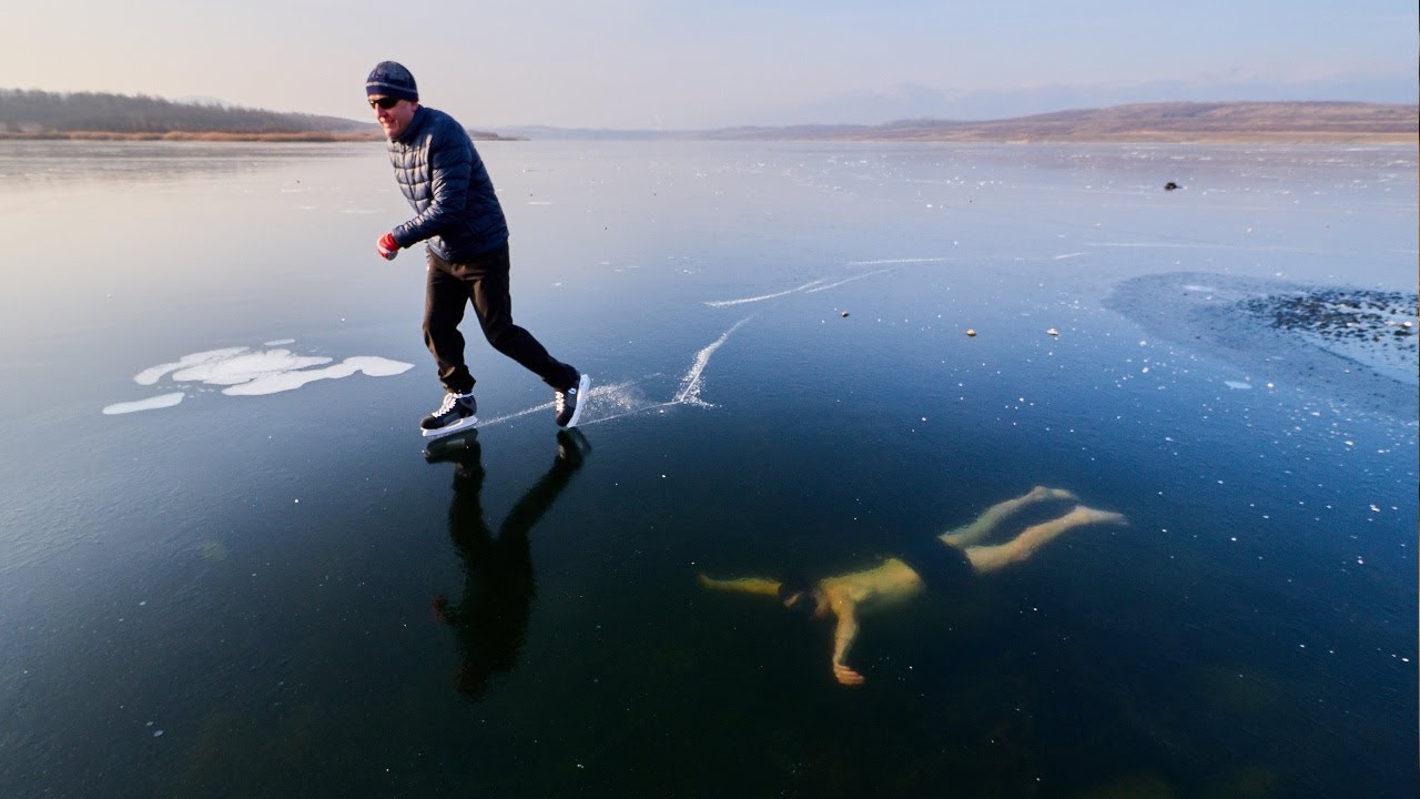 Milada - Ice Freediving 23.1. 2019
