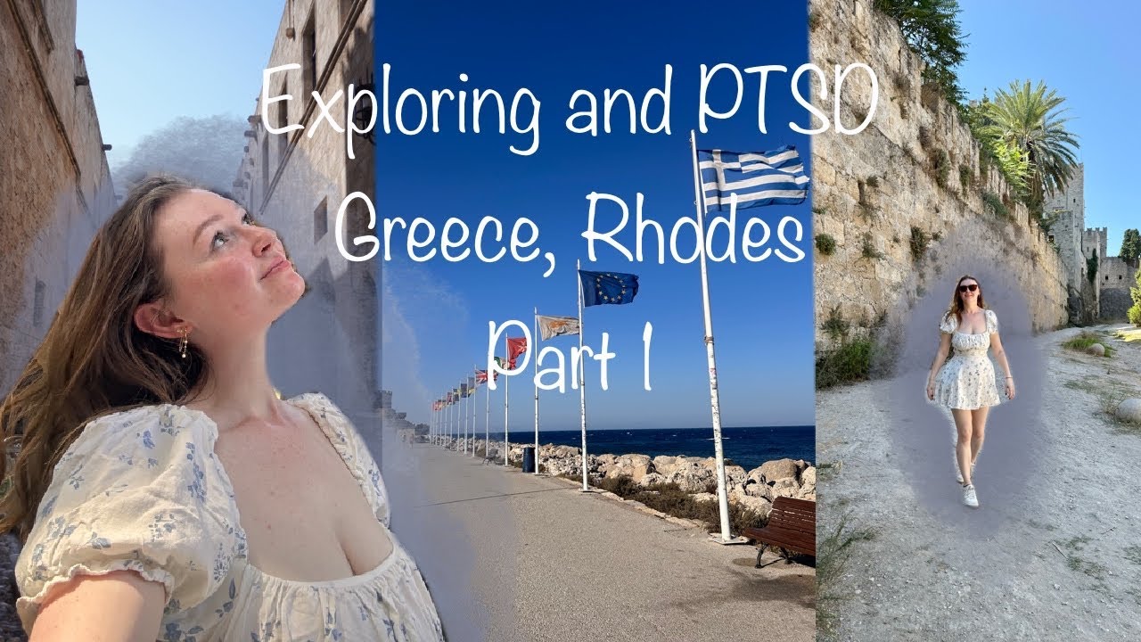 Exploring the old town and reflecting on my struggle with PTSD - Greece, Rhodes pt 1