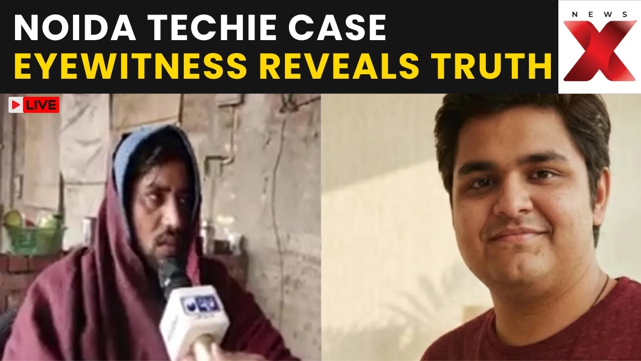 Noida Techie Case LIVE: The Eyewitness In Noida Drowning Case Speaks Out — Must Watch!