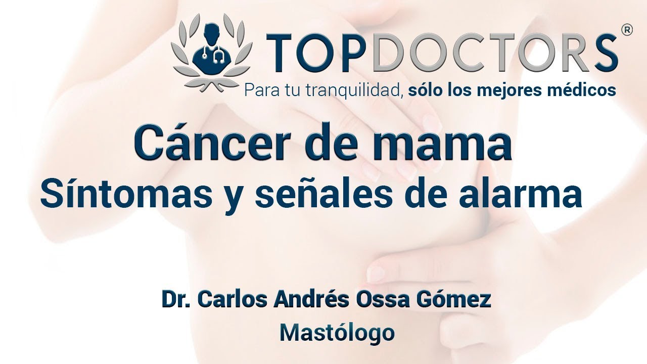 C&aacute;ncer de mama: S&iacute;ntomas y se&ntilde;ales