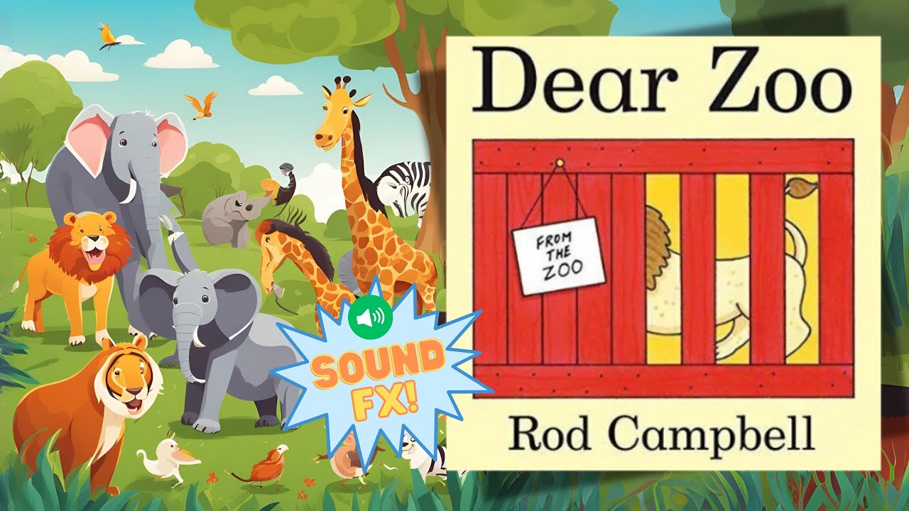 Dear Zoo by Rod Campbell | Children’s Book Read Aloud with Sound Effects!