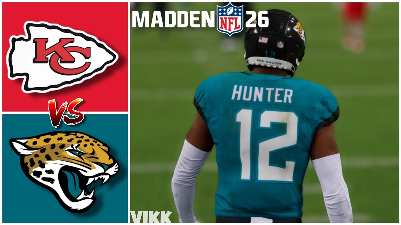 Chiefs vs Jaguars Week 5 Simulation (Madden 26 Rosters)