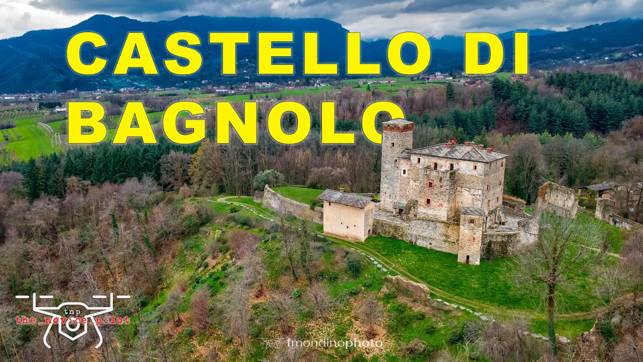 Castello di Bagnolo Piemonte - Dji Mini 4K