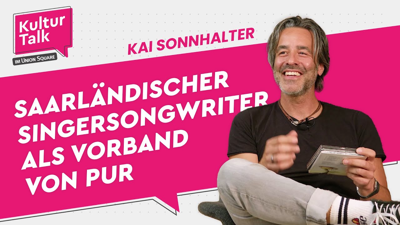 Vorband von PUR, Singer-Songwriter und Gitarrist - Kultur Talk mit Kai Sonnhalter