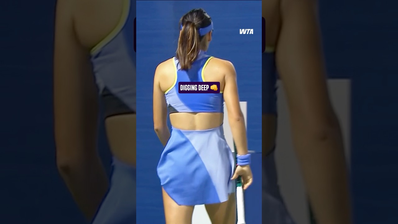 How did Emma Raducanu dig that one out? 😲 #DDFTennis