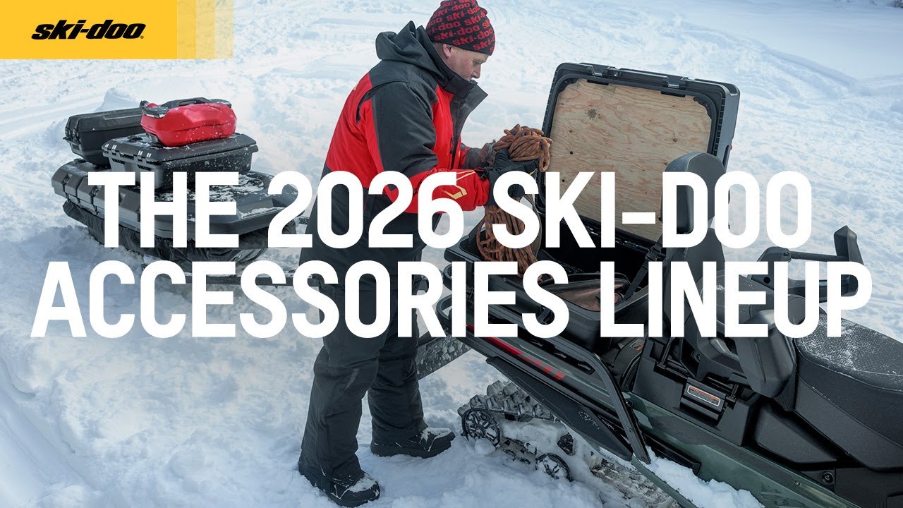 The 2026 Ski-Doo Accessories Lineup