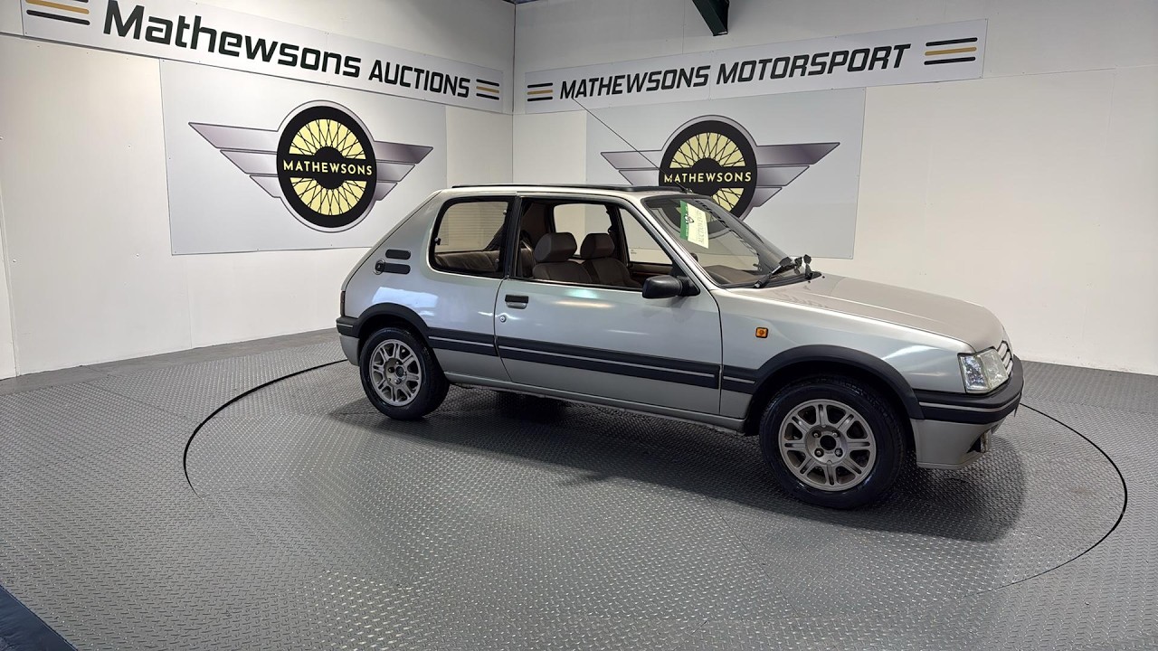 1992 PEUGEOT 205 GENTRY AUTO | Mathewsons Classic Cars | Auction: 11, 12, 13 March 2026