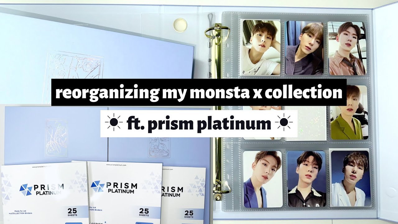 ☼ reorganzing my monsta x collection ☀︎ ft. prism platinum ☼