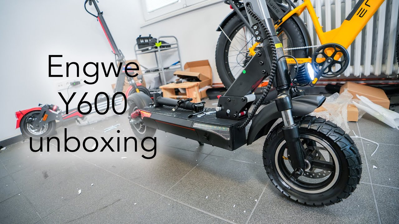Engwe Y600 - levná mašina s fajn parametry. Ale stačí to? Unboxing 📦