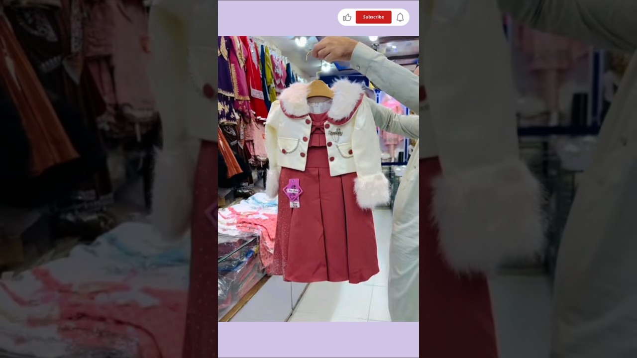 Winter Party Outfit for Baby Girls | #stylish #new #collection #shorts #reels #2025