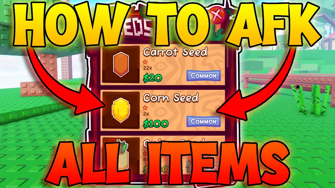 How To AFK In Garden Horizons! AFK ALL ITEMS! (Garden Horizons Macro)