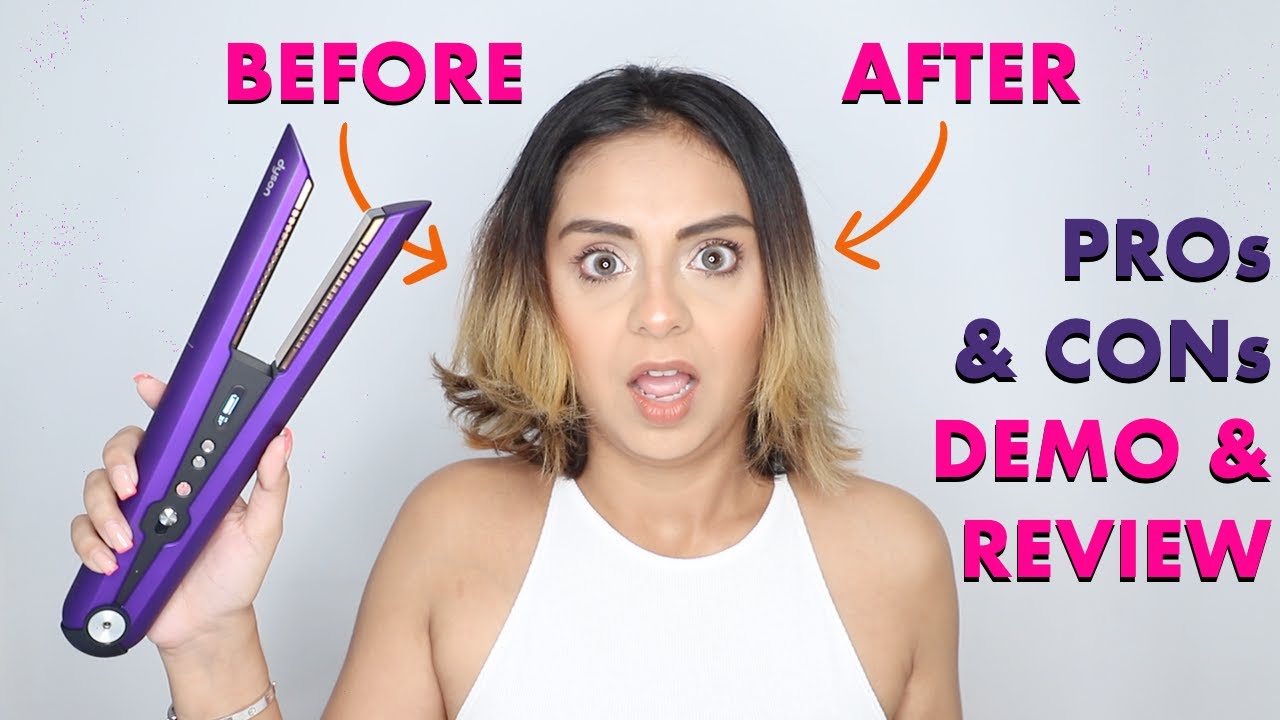Dyson Corrale Hair Straightener - HONEST OPINION! | How To Use / Demo / First Impressions