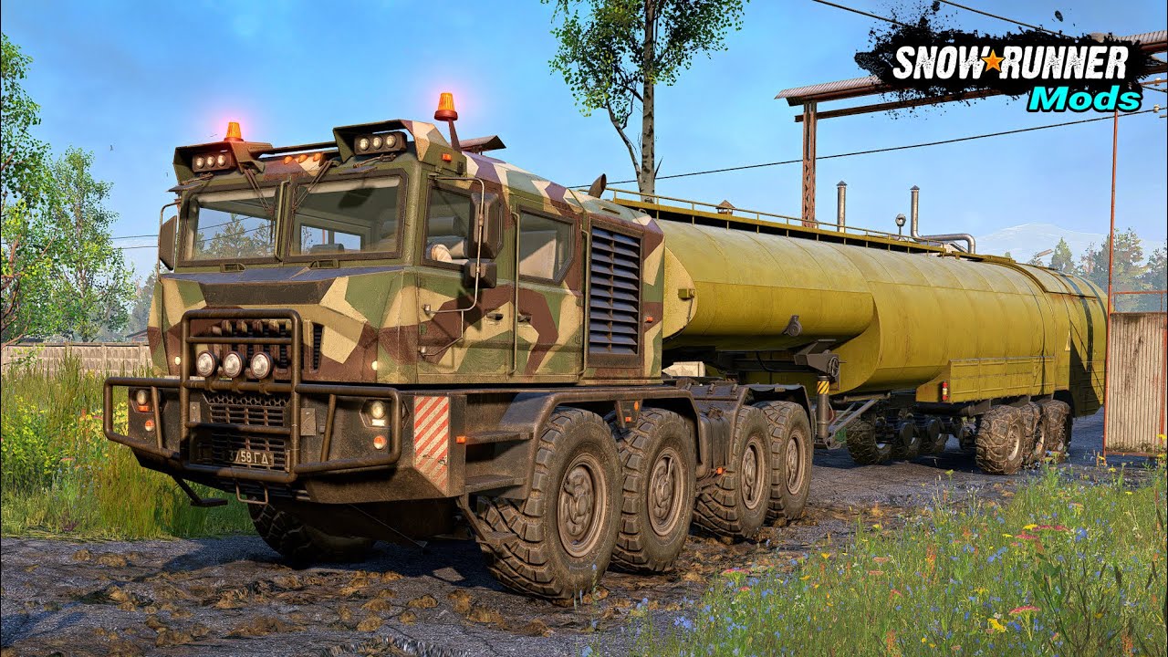 SnowRunner MODS ▶️ KOLOB 74760 - Im Einsatz I Test Gameplay