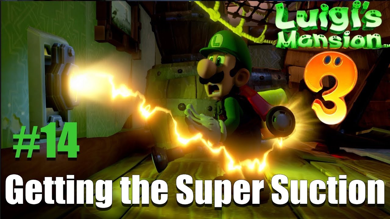 Luigi's Mansion 3 - Walkthrough #14 - Getting the Super Suction